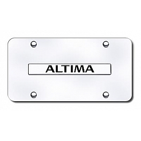Automotive Gold License Plate - Allante Stainless Steel - ALLNCC