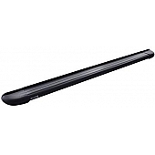 Romik USA Running Board Black Anodized Aluminum Stationary - 22351419