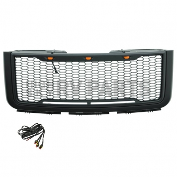 Paramount Automotive Grille - Matte Black ABS Plastic - 410179MB