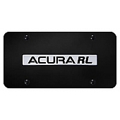 Automotive Gold License Plate - Acura RL Stainless Steel - ARLNCB
