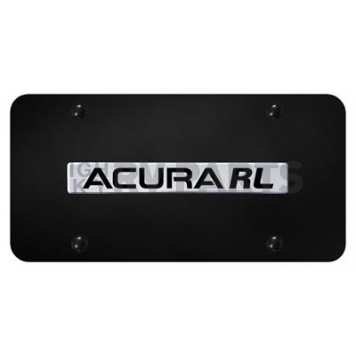 Automotive Gold License Plate - Acura RL Stainless Steel - ARLNCB
