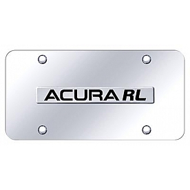 Automotive Gold License Plate - Acura RL Stainless Steel - ARLNCC