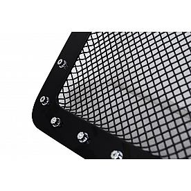 RBP (Rolling Big Power) Grille Insert - Black Steel Double Woven Mesh - 258205