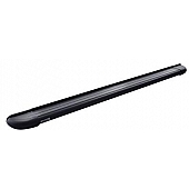 Romik USA Running Board Black Anodized Aluminum Stationary - 22352419
