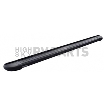 Romik USA Running Board Black Anodized Aluminum Stationary - 22352419