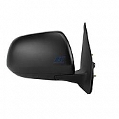 K-Source Exterior Mirror Manual Rectangular Black Single - 70145T