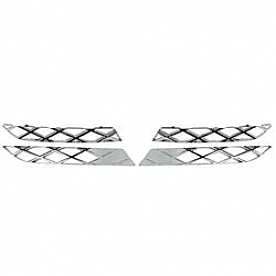 Bully Truck Grille Insert - Triple Chrome Plated ABS Plastic - GI104