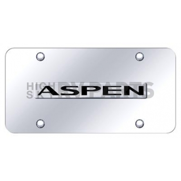 Automotive Gold License Plate - Aspen Stainless Steel - ASPNCC
