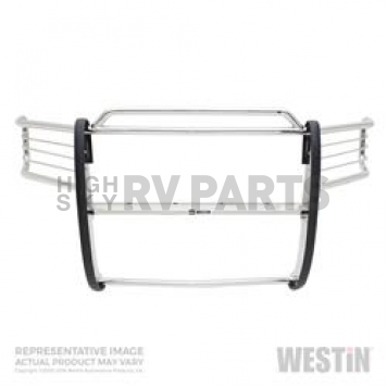 Westin Automotive Grille Guard 1-1/2 Inch Polished Stainless Steel - 451390