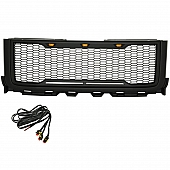 Paramount Automotive Grille - Matte Black ABS Plastic - 410182MB