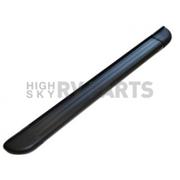 Romik USA Running Board Black Anodized Aluminum Stationary - 23015419