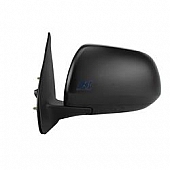 K-Source Exterior Mirror Manual Rectangular Black Single - 70146T