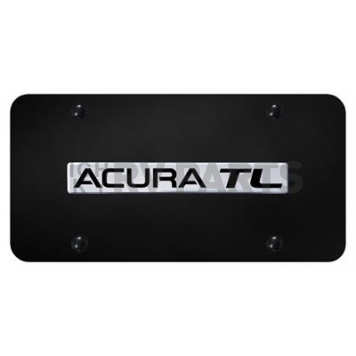 Automotive Gold License Plate - Acura TL Stainless Steel - ATLNCB