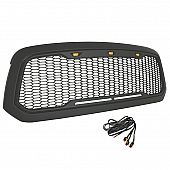 Paramount Automotive Grille - Matte Black ABS Plastic - 410183MB