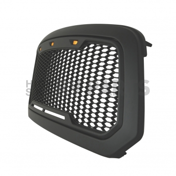 Paramount Automotive Grille - Matte Black ABS Plastic - 410183MB-2