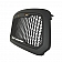 Paramount Automotive Grille - Matte Black ABS Plastic - 410183MB