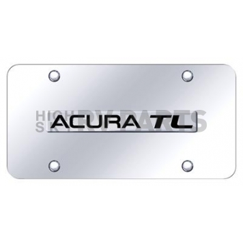 Automotive Gold License Plate - Acura TL Stainless Steel - ATLNCC