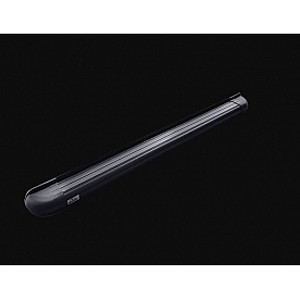 Romik USA Running Board Black Anodized Aluminum Stationary - 24001419