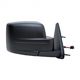 K-Source Exterior Mirror Electric OEM Black Single - 60587C