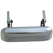 Help! By Dorman Tailgate Handle - Chrome Plated Steel Silver - 90696