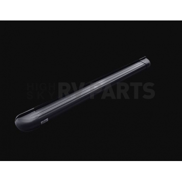 Romik USA Running Board Black Anodized Aluminum Stationary - 24002419