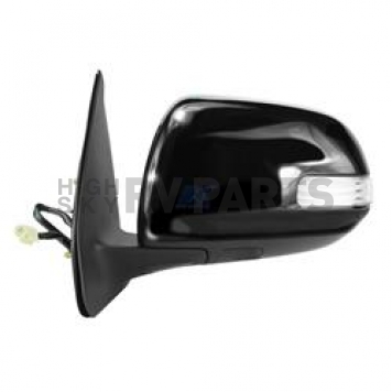 K-Source Exterior Mirror Electric Rectangular Black Single - 70150T
