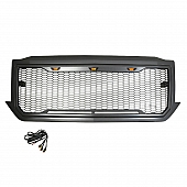 Paramount Automotive Grille - Matte Black ABS Plastic - 410193MB