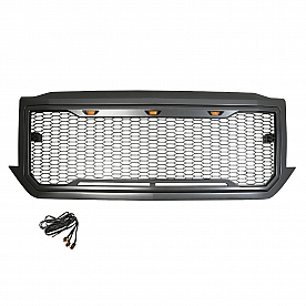 Paramount Automotive Grille - Matte Black ABS Plastic - 410193MB