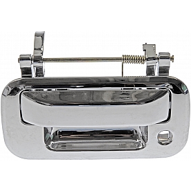 Help! By Dorman Tailgate Handle - Chrome Plated Plastic Silver - 91076
