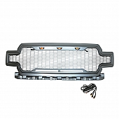Paramount Automotive Grille - Charcoal Gray ABS Plastic - 410206MCG