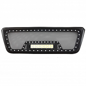 Paramount Automotive Grille - Gloss Black ABS Plastic - 480807
