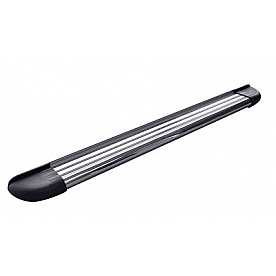 Romik USA Running Board Polished Aluminum Stationary - 27002418