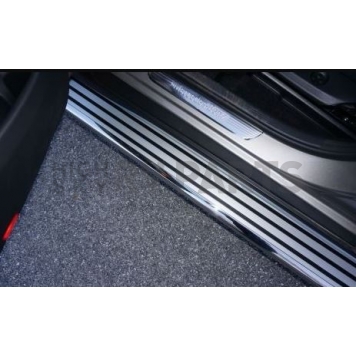 Romik USA Running Board Polished Aluminum Stationary - 27002418-1