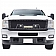 Paramount Automotive Grille - Powder Coated Black Stainless Steel - 480835
