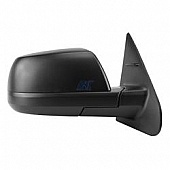 K-Source Exterior Mirror Electric Rectangular Black Single - 70153T