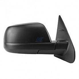 K-Source Exterior Mirror Electric Rectangular Black Single - 70153T