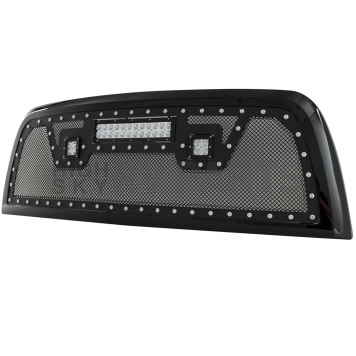 Paramount Automotive Grille - Gloss Black ABS Plastic - 480848-2