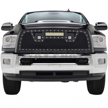 Paramount Automotive Grille - Gloss Black ABS Plastic - 480848-3
