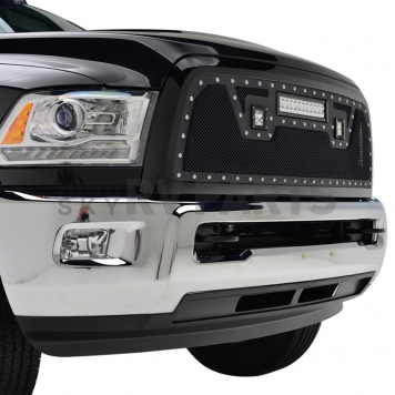 Paramount Automotive Grille - Gloss Black ABS Plastic - 480848-4