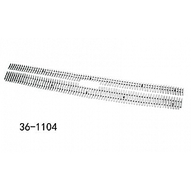 Paramount Automotive Grille Insert - Polished Aluminum 8 Millimeter Vertical Style - 361104
