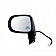 K-Source Exterior Mirror Electric Rectangular Black Single - 70158T