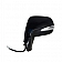 K-Source Exterior Mirror Electric Rectangular Black Single - 70158T