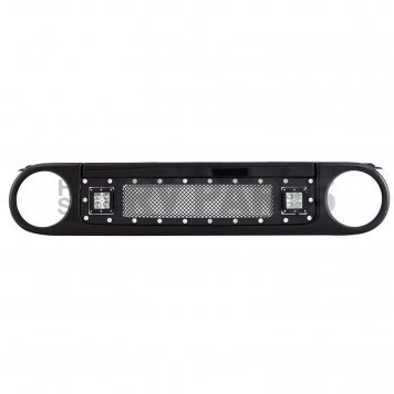 Paramount Automotive Grille - Gloss Black ABS Plastic - 480849