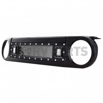 Paramount Automotive Grille - Gloss Black ABS Plastic - 480849-2