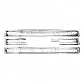 Bully Truck Grille Insert - Triple Chrome Plated ABS Plastic - GI123