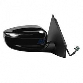 K-Source Exterior Mirror Electric Rectangular Black Single - 60595C