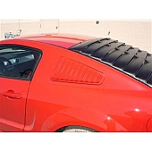 Astra/Hammond Window Louver Side Window ABS Plastic Black - 10467