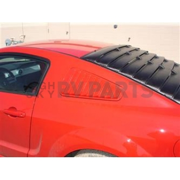 Astra/Hammond Window Louver Side Window ABS Plastic Black - 10467