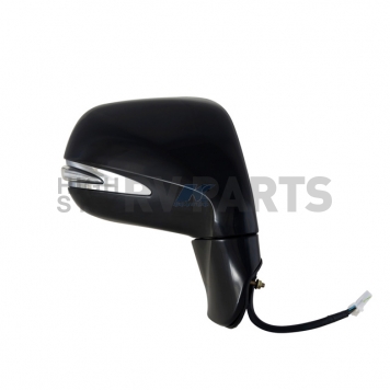 K-Source Exterior Mirror Electric Rectangular Black Single - 70163T-1