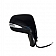 K-Source Exterior Mirror Electric Rectangular Black Single - 70163T